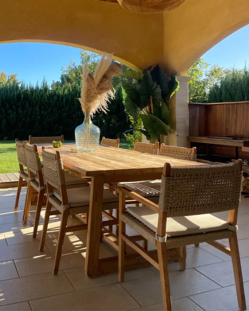 Table sur mesure en bois massif