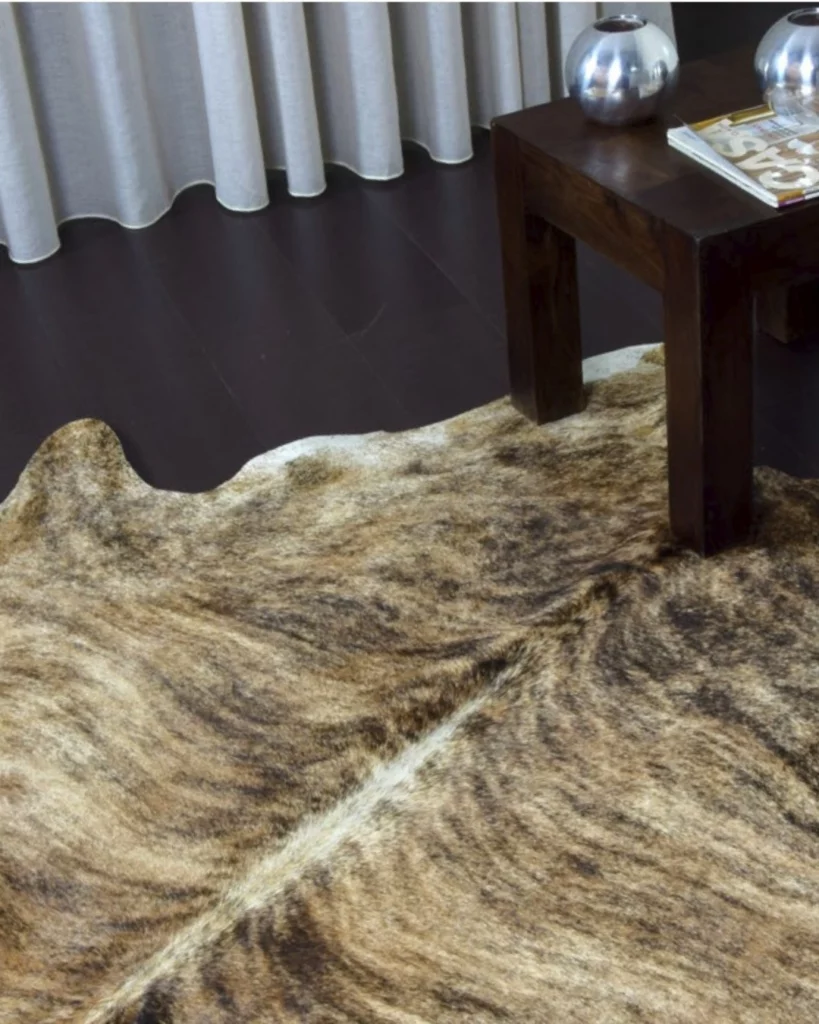 Tapis peau de bête