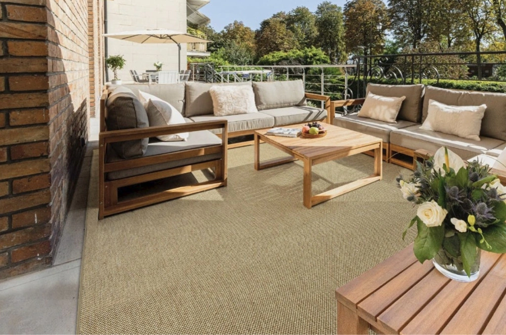 Tapis exterieur fibre naturelle