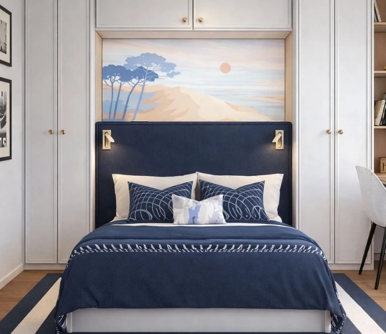 Mini chambre et maxi rangements