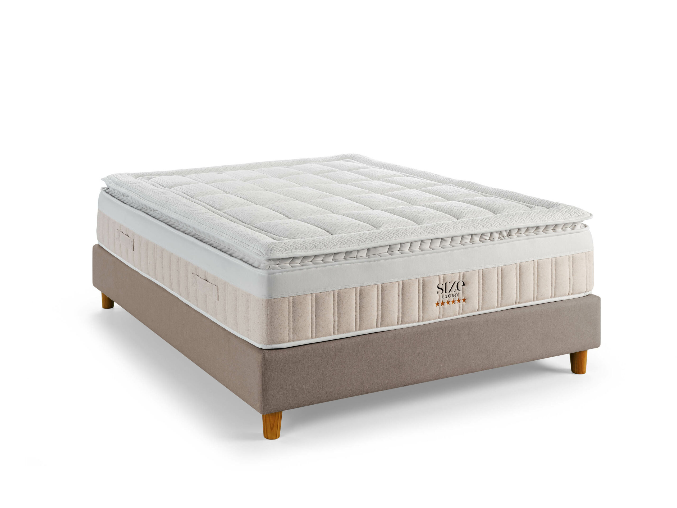 Matelas Size Deco 6 étoiles sur sommier
