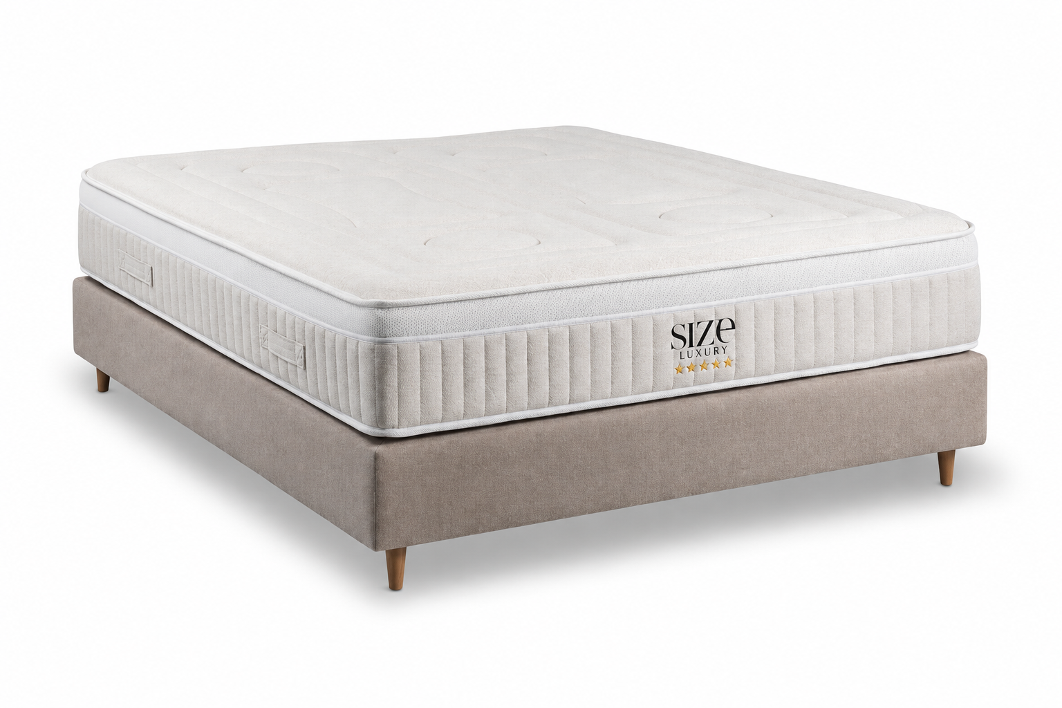 Matelas Size Deco 5 étoiles sur sommier